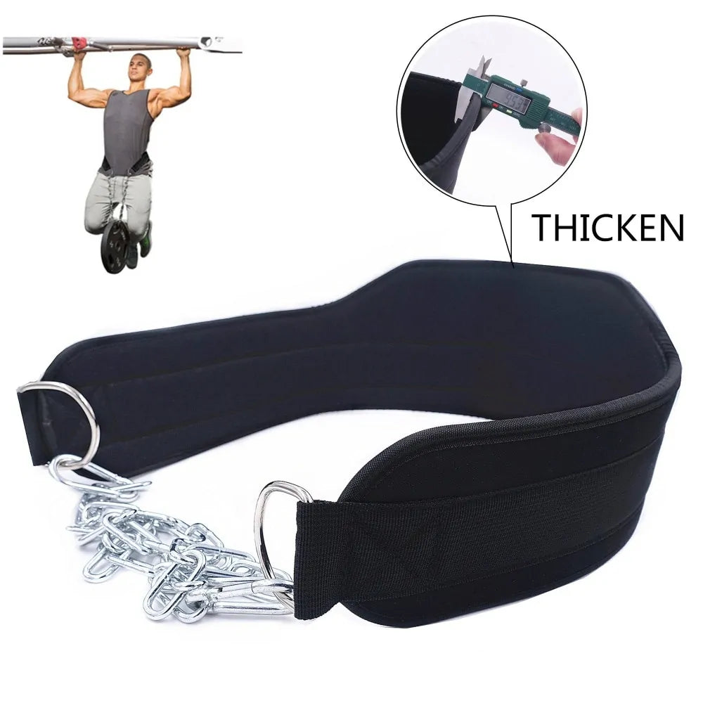 Ultimate Weight Lifting Belt & Chain Combo